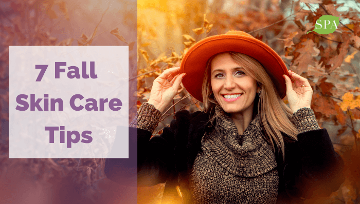 woman in hat 7 fall skin care tips