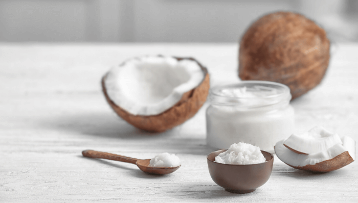 coconut oil for dry skin